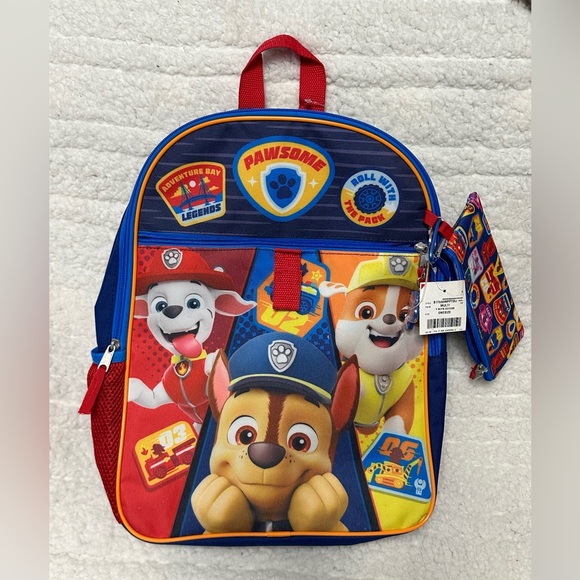 Paw Patrol Pawsome Kids 4 Piece Backpack Set - Picture 1 of 12